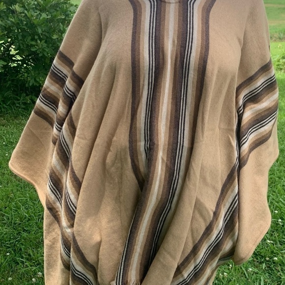 Nili Lotan wool blend poncho sweater one size New With Tags - Picture 11 of 16